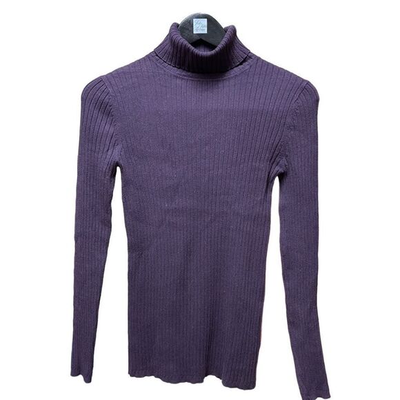 🌟70% OFF🌟Gap Purple Turtle Neck Sweater - Picture 1 of 2